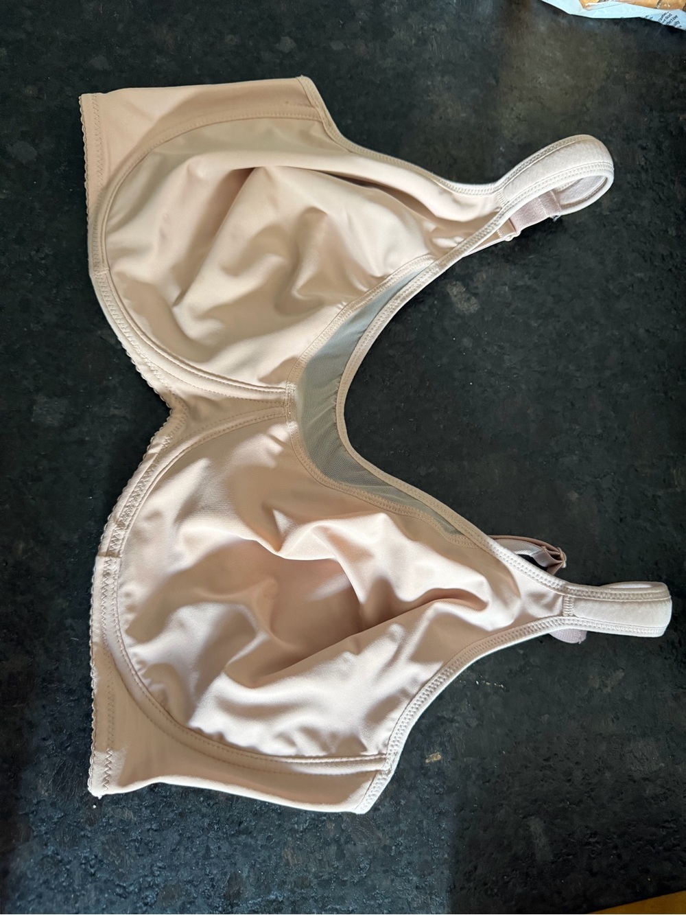 Smooth Nude Underwire Support Bra with Adjustable Straps
